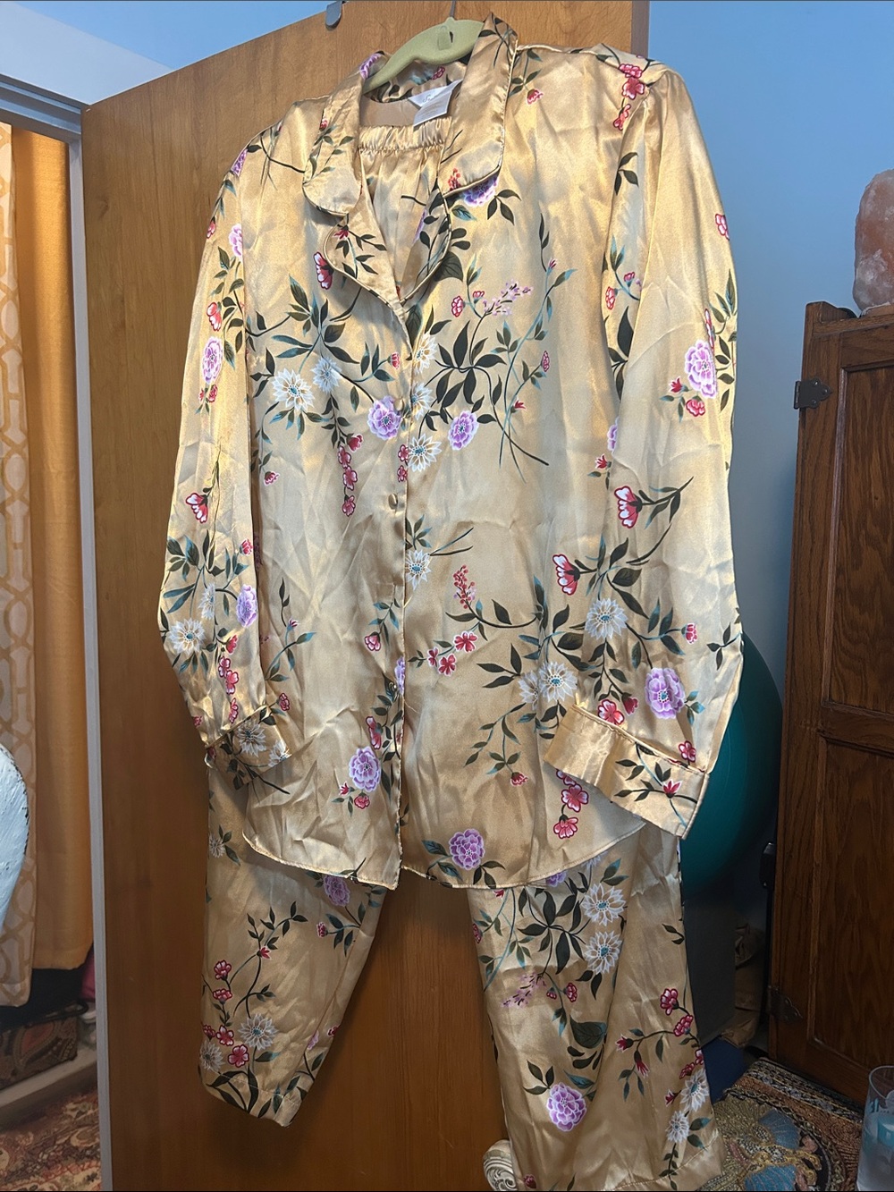 Satin PJ Set